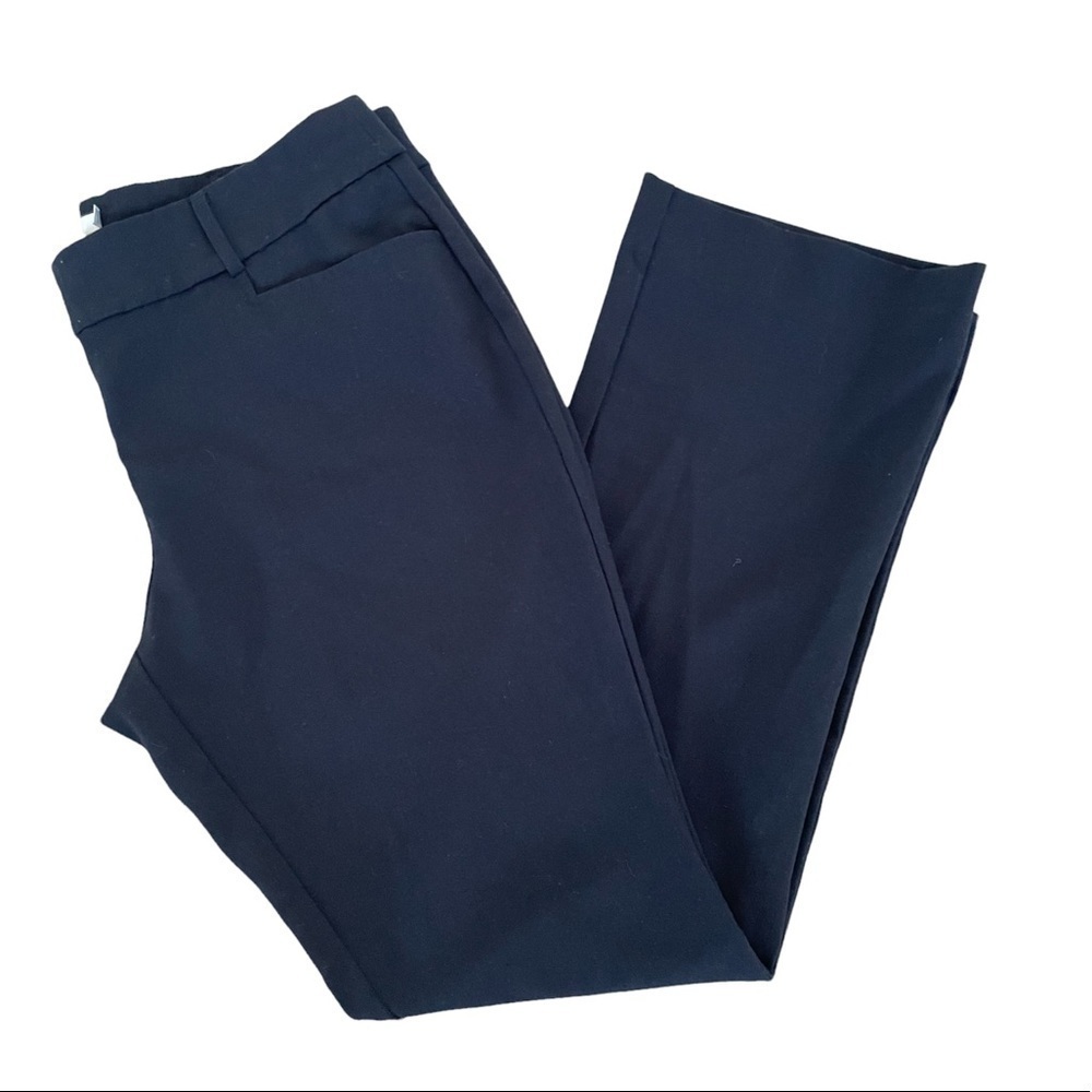 RICKI’S THE MIRACLE BARELY BOOTCUT NAVY PANT SIZE 10 NWOT